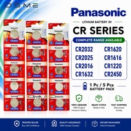 Original Panasonic 3V Lithium Coin Battery | CR2032 CR2025 CR2016 CR1632 CR1620 CR1616 CR1220 CR2450
