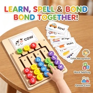 Enlightenment Spelling Matching Cognitive Game Early Education Alphabet Cognitive Puzzle Toy
