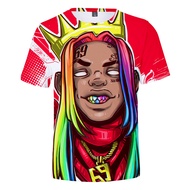 Rapper 69 6Ix9Ine Tshirt Tekashi69 Streetwear Sport T Tees Clothing