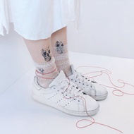 閃耀之心 骷髏 -2入紋身貼紙 原創手繪設計 | 萬聖節 | 派對裝扮