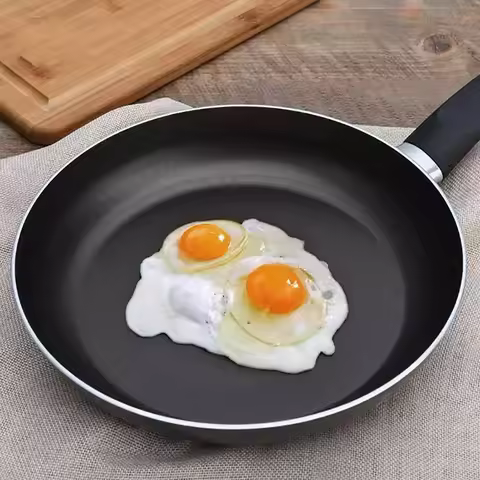 30cm Frying Pan Non-stick Mini Thick Steak Flat Pan Iron Pancake Egg Fryer Non-stick Frying Pan Mini