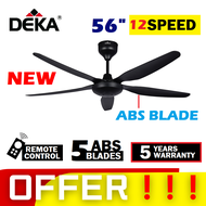 Deka F5DCL PRO / F5DC PRO / SCX56 PRO CEILING DC MOTOR Remote Control Ceiling Fan 56 inch  with 10 S