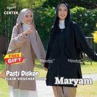 Hijacket Series Maryam Black Jaket muslimah Hijabers jaket eksklusif muslimah