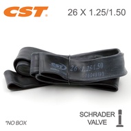 CST 26 x 1.25-1.50 Bicycle Inner Tube Schrader ShortValve  (Sold Per Piece) NO BOX
