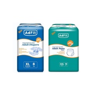 AdFit Adult Diapers Tape Adult Pull Up Pants Lampin Orang Dewasa  成人 尿布 尿片