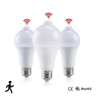 Human Body Induction LED Bulb E27B22 Infrared LED Bulb 12W15W18W20W Wide Voltage PIR Bulb