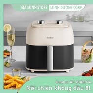 Gaabor AF-80M01A 8L Oil-Free Fryer | 1600W | With Baking Tray | 60 Minute Timer | 10 Cooking Menus