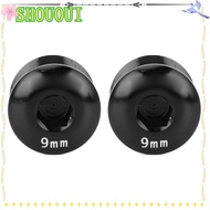 SHOUOUI 2PCS Cycle Pedal Dust Cover, 9mm M14 Thread Cycle Pedal Dust Cap, Durable Lightweight Alumin
