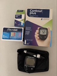 Contour plus 血糖監測機連 試紙 採血針
