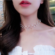 Pearl Necklace Choker Korean Style Women's Jewelry N73
