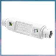 [hotkeystore.] White 1 in 1 Out POE Repeater Network Extender Waterproof 250M Extension 1 in 2 Outpu