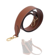 DGAZ Vachetta Leather Crossbody Strap for Celine Bucket bag with Gift Box, Handmade DIY purse strap(
