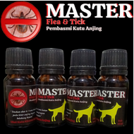 Obat Kutu Anjing Terampuh MASTER Flea & Tick / Jaminan Kwalitas Ampuh Membasmi Kutu Anjing