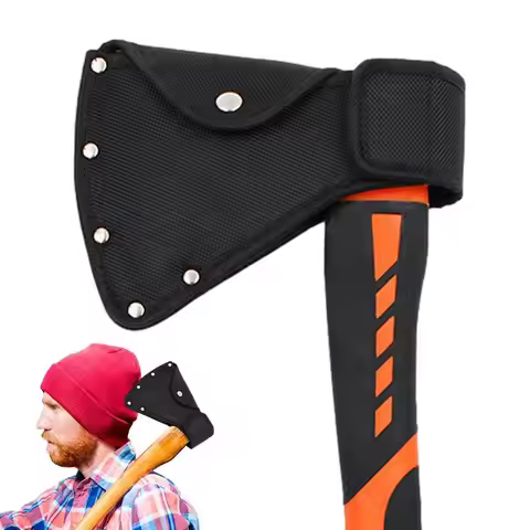 Nylon Ax Axe Blade Cover Waist Hangable Small Hatchet Head Sheath For Outdoor Camping Blade Protecti