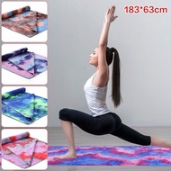 wholesale Non Slip Yoga Towel Soft Travel Sport Fitness Exercise Yoga Pilates Mat Tie-dye Printed Sp