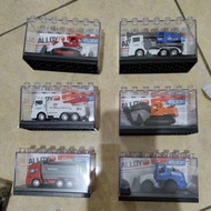 Oketoys toy car die cast metal vehicles diecast baizh truck dozer crane towing crush dump excavator