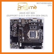 ASUS H81 B85 SUPPORT I3 I5 I7 4TH 5TH GEN MOTHERBOARD CPU REPLACEMENT