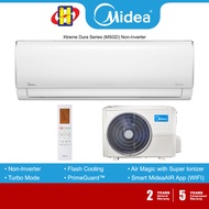 Midea Air Conditioner (1.0HP-2.5HP) Xtreme Dura R32 Non-Inverter MSGD-09CRN8 / MSGD-12CRN8 / MSGD-18CRN8 / MSGD-24CRN8
