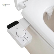 Bidet Toilet Seat Bidet Sprayer Cover Dual Nozzle Cleaning Wc Non Electric Attachable Bidet Toilet Seat Attachment 1/2