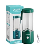 ecentio Blender Portable Mini Juicer 6/8/10/12 Mata Pisau 2 botol 380ML+380ml Blander Jus Buah Port 