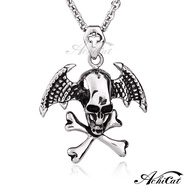 Achicat.necklace.evil Forbidden Zone.skull.birthday Gift.c3079