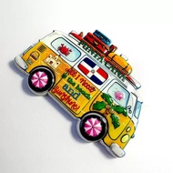 【Shipment Within 24 Hours‌】 Cute Retro Fridge Magnet Punta Cana Dominican Republic Unique Urban Souv