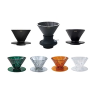 Hario Alpha Filter Bowl V60 Concave Ribs Ceramic Snake Pattern Tritan Version Switch Dipped Smart Cu