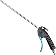 HAZET Blow Gun 9040P-2 I 11.02 Inches Straight, Long Nozzle, 87 Psi Operating Pressure with Ergonomi
