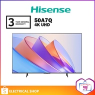 Hisense 50'' 50A7Q / 55'' 55A7Q 4K UHD A7Q Series / 58'' 58A6100K A6100K 4K UHD Smart TV Television