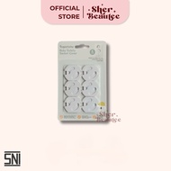 SUGAR BABY Baby Safety Socket Cover 6pcs - Electrical Socket Plug Protector Baby Proof Socket 3 Pin 