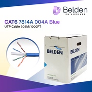 Belden Cat6 UTP Cable 305M/ 1000FT - (7814A 006A BLUE)