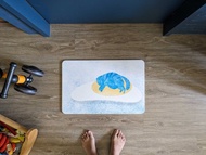 珪藻土地墊/浴室墊/藍貓/矽藻土/硅藻土/喬遷禮/搬家禮