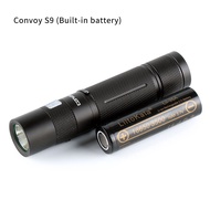 Convoy S9 flashlight   xml2 inside with micro USB charging port 18650 flashlight  torch with 18650 battery Diving Flashlights