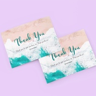Custom Thank You Cards 100 Pcs Thank You Cards ELEGAN UP9
