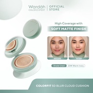 WARDAH Colorfit 5D Cloud Cushion SPF50 PA++++ Soft - Matte Cushion WARDAH