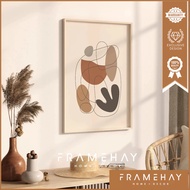 Wall Decor SIZE 50X70CM 1pc Minimalist Wooden Frame
