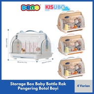 Multifunctional Baby Bottle and Drying Rack Storage Box