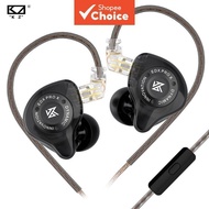 KZ EDX PRO X Dynamic Driver Earbuds, HI-FI Bass, Noise Cancelling DJ/Sport/Music Headset Fon telinga
