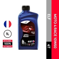 ✻ELF MOTO 4 RACE 10W60 4T FULLY SYNTHETIC ENGINE OIL 1L✬