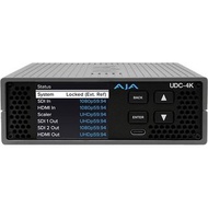 AJA UDC-4K 12G-SDI and HDMI Up, Down, Cross-Converter with Frame Sync