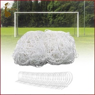 [AlmenclaabMY] Soccer Goal Net Replacement And Soccer Straps Soccer Net for 12 Feet X 6 Feet for
