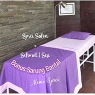 Salon Bed Sheet + 1 Side Blanket. Eyelash Studio Bed Sheet / Beauty Clinic / EYELA