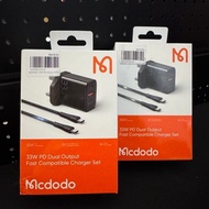MCDODO 33W PD DUAL OUTPUT FAST COMPATIBLE CHARGER SET