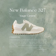 -EJ- NEW BALANCE 327 NB Sea Salt Gray Green Sage Cream White Beige Caramel Sole Women's Shoes WS327F