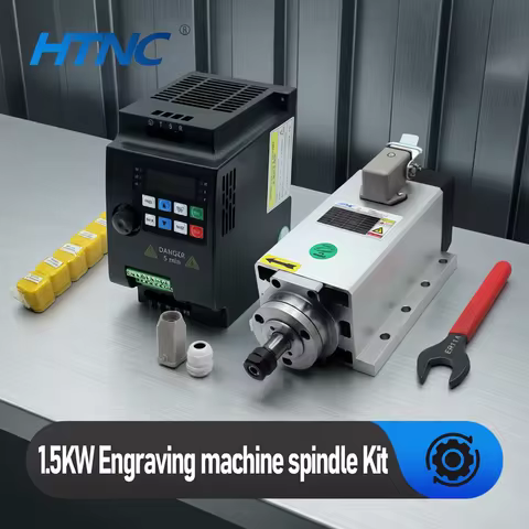 New Arrival 1.5KW CNC Spindle Motor 110v / 220v ER11 Spindle 24000RPM +1500w VFD 50/60hz + ER11A wre