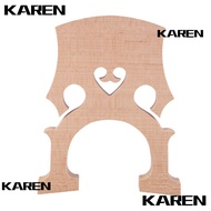 KAREN1 ​Replacement Parts​, 1/2 1/4 1/8 3/4 4/4 Professional​ Cello Bridge​, Durable Simple installa