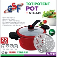 Totipotent POT gsf G-5222 pressure cooker gsf presto gsf presto steamer gsf presto glass lid gsf non