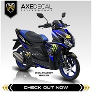 Aerox 125 Fullbody ME Decal / Yamaha Aerox Motorcycle Sticker Custom Design / Stock Decals