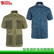 [Fjallraven Arctic Fox] Raven Short-Sleeved Shirt Men Two-Color Casual Shirt Daily Shirt Short-Sleev
