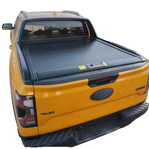 Pickup Truck Bed Roller Shutter Lid Tonneau Cover for Ranger Hilux Revo Vigo Rocco Dmax D-max Navara